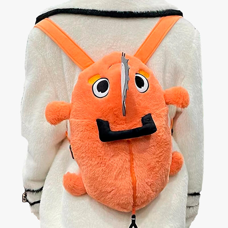 benpaolv Pochita Backpack Plush Toy Chainsaw Man