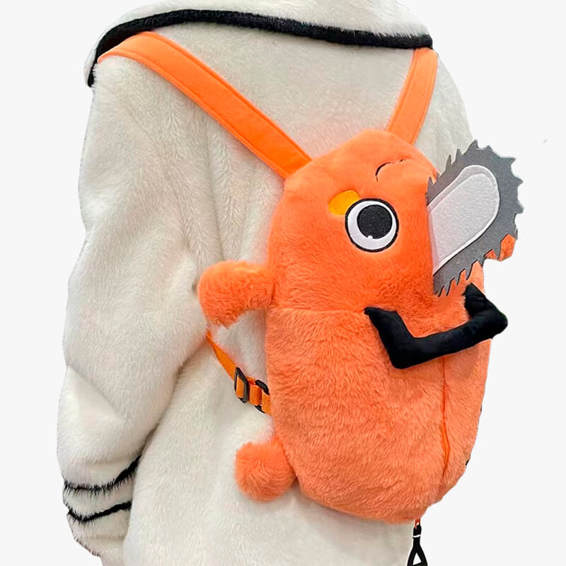 benpaolv Pochita Backpack Plush Toy Chainsaw Man