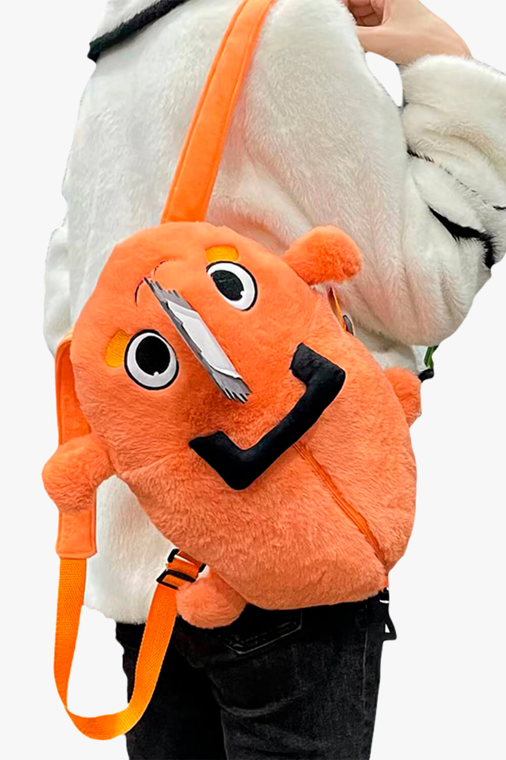 benpaolv Pochita Backpack Plush Toy Chainsaw Man