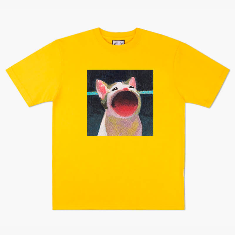 benpaolv Pop Cat Meme Aesthetic T-Shirt