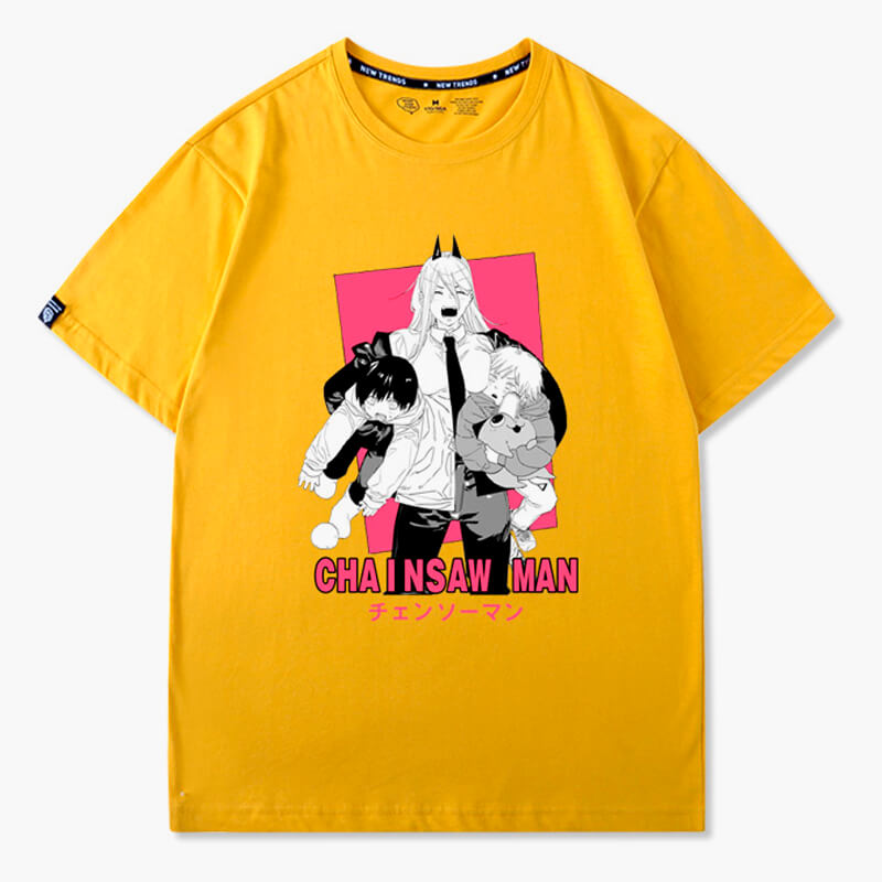 benpaolv Power Carrying Aki and Denji T-Shirt Chainsaw Man