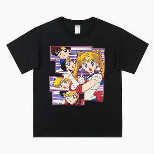 benpaolv Sailor Moon Team Aesthetic T-Shirt