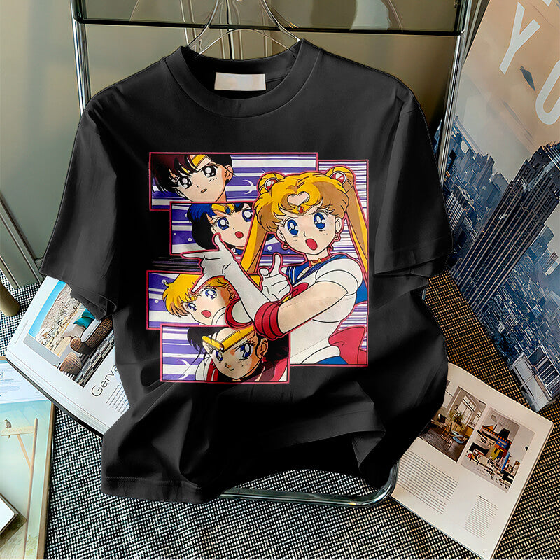 benpaolv Sailor Moon Team Aesthetic T-Shirt