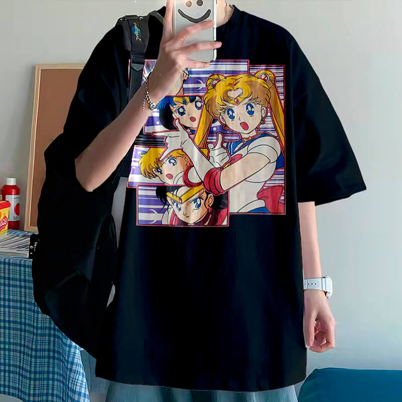 benpaolv Sailor Moon Team Aesthetic T-Shirt