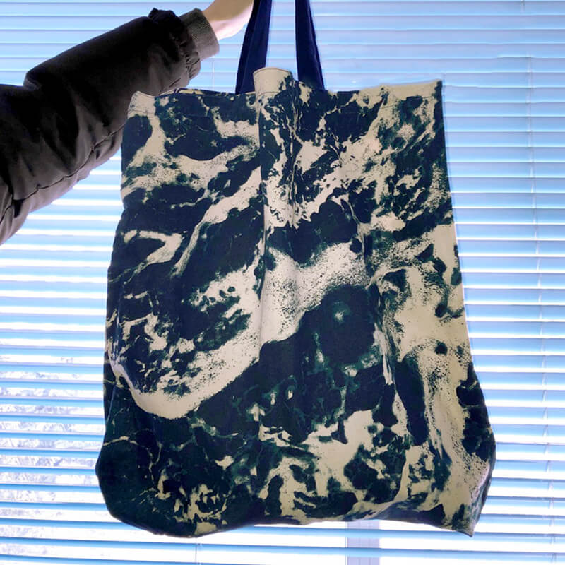 benpaolv Sea Punk Ocean Waves Tote Bag Homuha Style