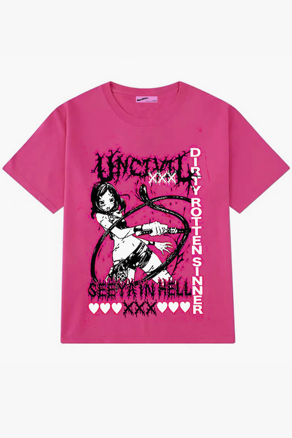 benpaolv See You in Hell Whip Anime Girl T-Shirt