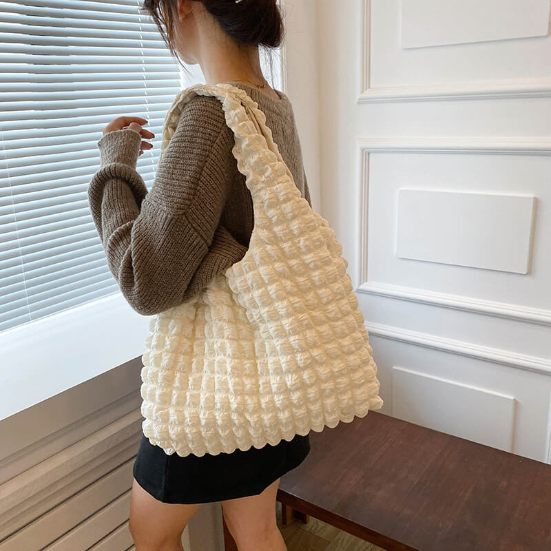 benpaolv Softie Aesthetic Tote Bag Pastel Cloud Puff