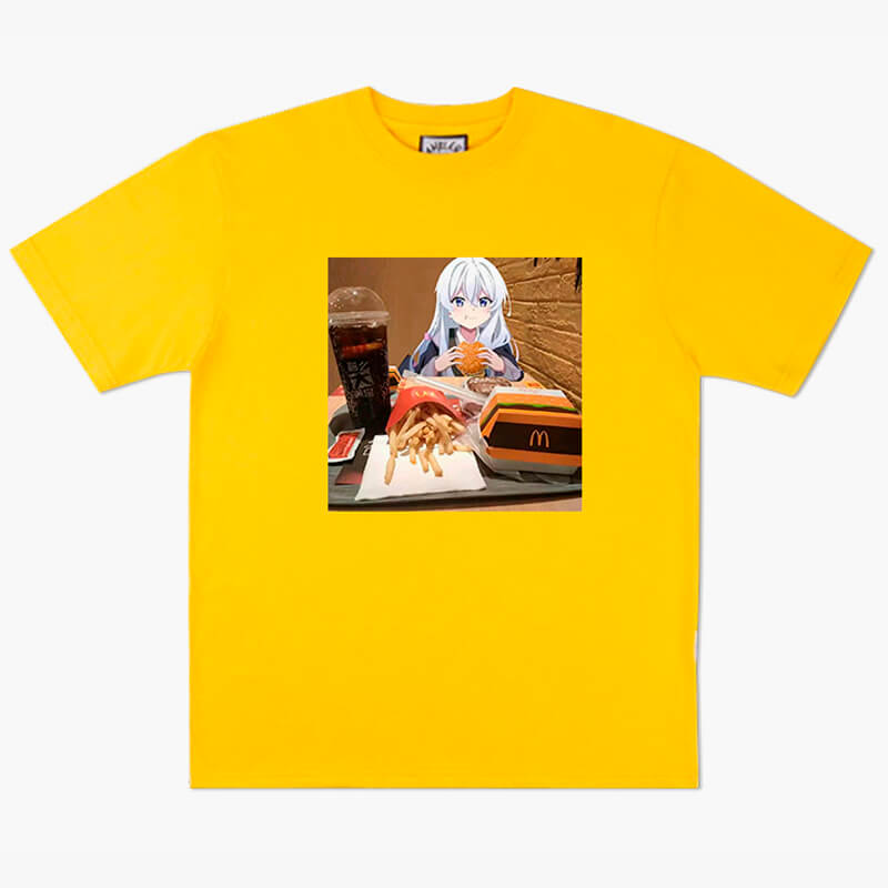 benpaolv Tabitabi Elaina Mcdonalds Anime T-Shirt