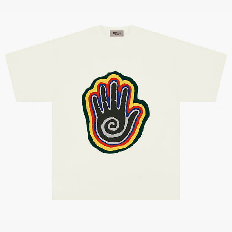 benpaolv Tribal Spiral Hand Retro T-Shirt