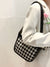 Argyle Pattern Shoulder Bag  - Women Shoulder Bags