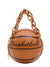 Letter Graphic Basketball Shaped Satchel Bag  - Women Satchels
