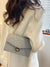 Minimalist Quilted Flap Square Bag  - Women Shoulder Bags