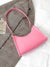 Minimalist Patent Leather Baguette Bag  - Women Shoulder Bags