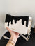 Two Tone Letter Graphic Square Bag  - Women Crossbody