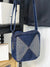 Stitch Detail Denim Square Bag  - Women Crossbody