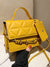 Stitch Detail Chain Decor Flap Square Bag with Coin Purse  - Women Satchels