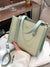 Buckle Detail Button Design Square Bag  - Women Satchels