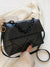 Quilted Chain Decor Flap Square Bag  - Women Crossbody