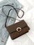 Quilted Faux Pearl Decor Square Bag  - Women Crossbody