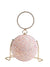 Glitter Ball Clutch Bag with Ring Handle - Women Evening & Clutch
