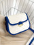 Quilted Detail Contrast Binding Flap Saddle Bag  - Women Crossbody