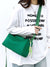 Minimalist Bucket Bag with Bag Charm  - Women Crossbody