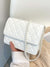 Faux Pearl Decor Quilted Crossbody Bag  - Women Crossbody