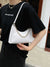 Chain Decor Croc Embossed Shoulder Bag  - Women Shoulder Bags