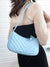 Chevron Detail Baguette Bag  - Women Shoulder Bags