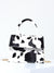 Cow Pattern Flap Satchel Bag  - Women Satchels