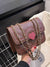 Quilted Heart Decor Flap Chain Square Bag  - Women Shoulder Bags