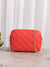 Quilted Letter Detail Square Bag  - Women Crossbody
