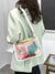 Holographic Pattern Clear Square Bag  - Women Crossbody