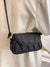 Minimalist Textured Flap Crossbody Bag  - Women Crossbody