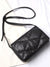 Quilted Detail Flap Square Bag  - Women Crossbody