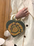 Baroque Pattern Chain Heart Design Box Bag  - Women Satchels