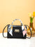 Twilly Scarf Decor Crocodile Embossed Flap Square Bag  - Women Satchels