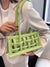 Weave Detail Square Bag  - Women Shoulder Bags