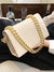 Minimalist Textured Flap Chain Square Bag  - Women Shoulder Bags