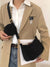 Minimalist Corduroy Crossbody Bag with Coin Case  - Women Crossbody