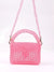Allover Bead Design Satchel Bag  - Women Satchels