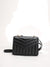 Minimalist Quilted Flap Square Bag  - Women Crossbody