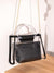 Clear Chain Satchel Bag with Inner Pouch  - Women Satchels