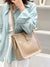 Minimalist Buckle Detail Bucket Bag  - Women Shoulder Bags