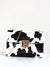 Cow Pattern Twist Lock Chain Bag  - Women Crossbody