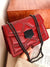 Studded Geometric Graphic Chain Flap Square Bag  - Women Shoulder Bags