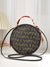 Letter Graphic Studded Detail Circle Bag  - Women Satchels