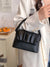 Minimalist Flap Chain Ruched Bag  - Women Satchels