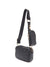 Minimalist Textured Square Bag with Coin Purse  - Women Crossbody