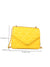 Heart Quilted Flap Square Bag  - Women Shoulder Bags